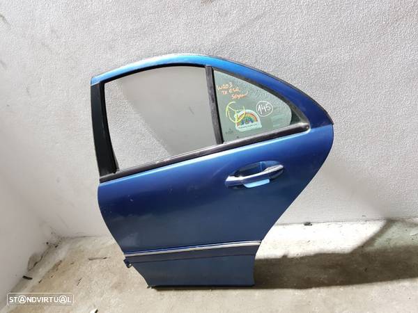 PORTA PORTAS TRASEIRA TRÁS ESQUERDA MERCEDES BENZ CLASS C W203 SEDAN CARRO A2037300705 2037300705 FECHO ELEVADOR MOTOR PUXADOR VIDRO - 3