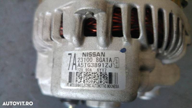 Alternator nissan micra 4 k13 1.2b hr12 231008ga1a a5tg3891zj - 2