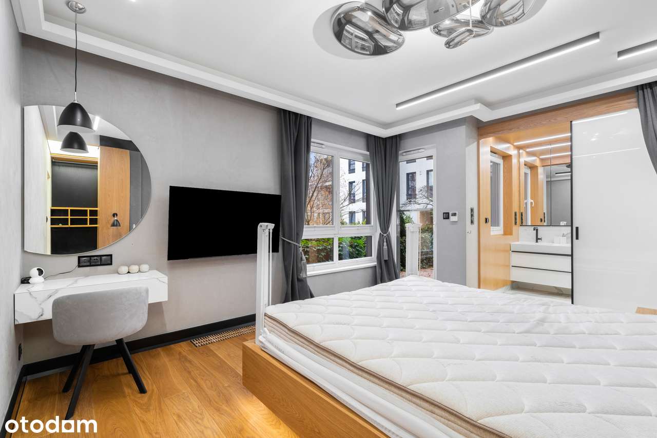 Apartament rodzinny z ogrodem w sercu Miasteczka Wilanów-13