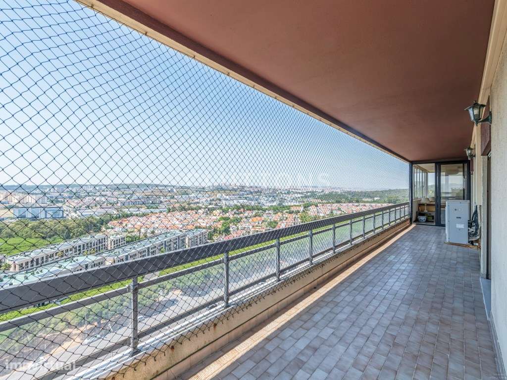 Viver com vista nas Torres do Restelo - Belém, Penthouse T4, varand...-19