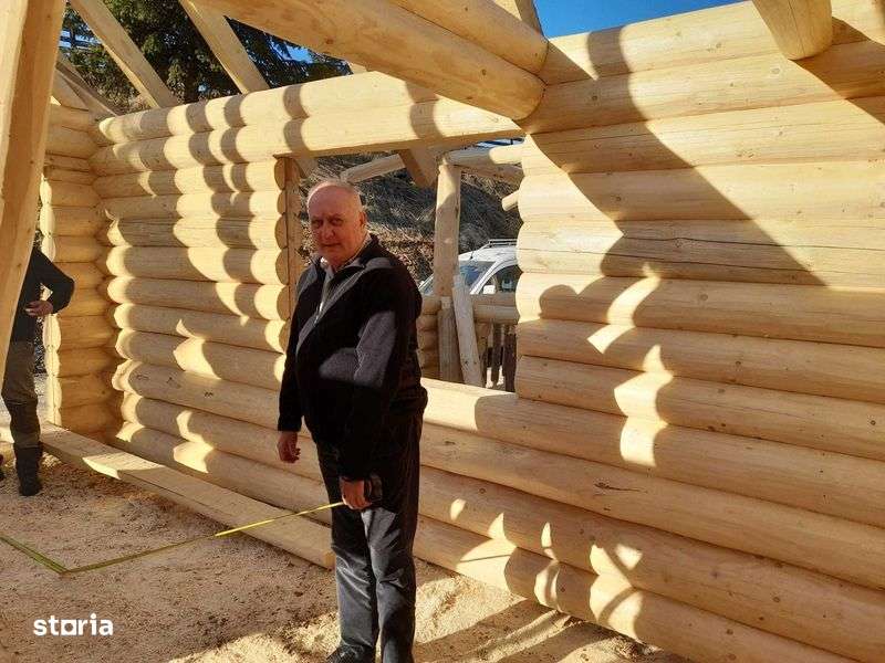 Cabana busteni, diam 25cm, supraf total 60mp - Imagine principală: 5/7