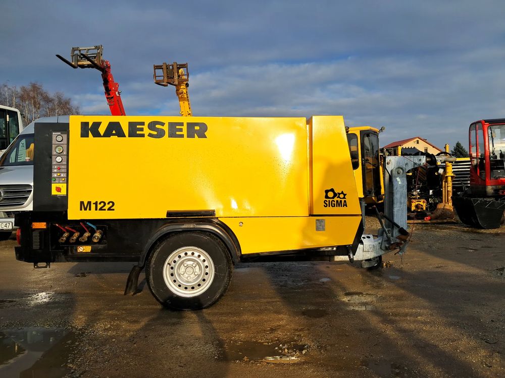 Kaeser m 122  kompresor śrubowy kaeser m 122 / 13r! / 7bar /dokumenty do rejestracji 2013