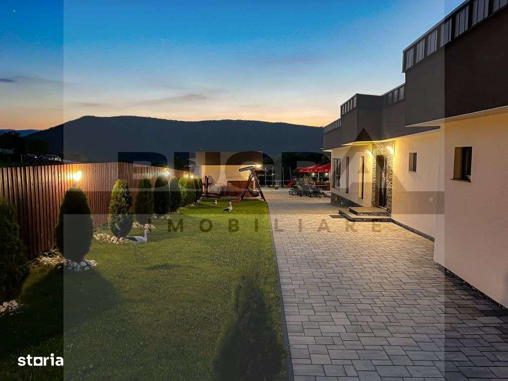 Casa exclusivista cu piscina, 150mp, teren 1500mp, zona Somesu Rece - Imagine principală: 4/20
