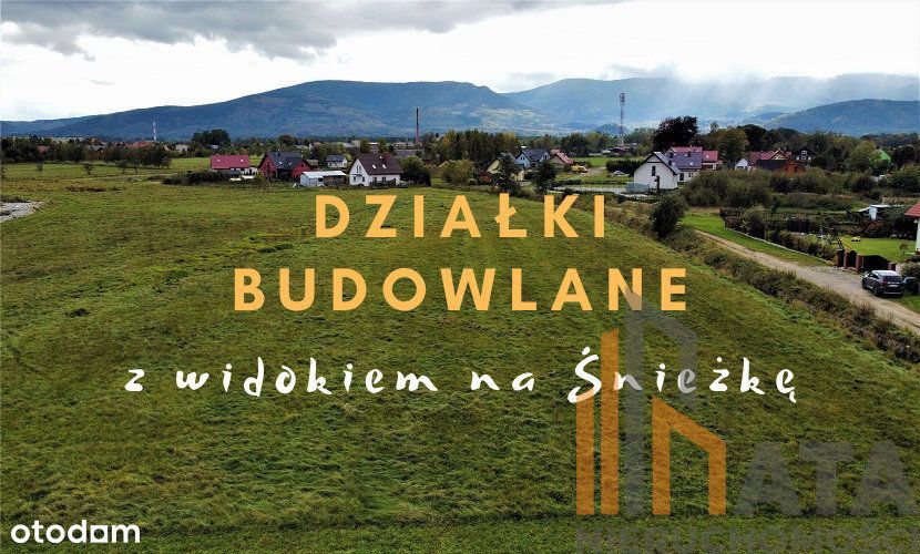 Działka z widokiem na Śnieżkę*Film*1270m2