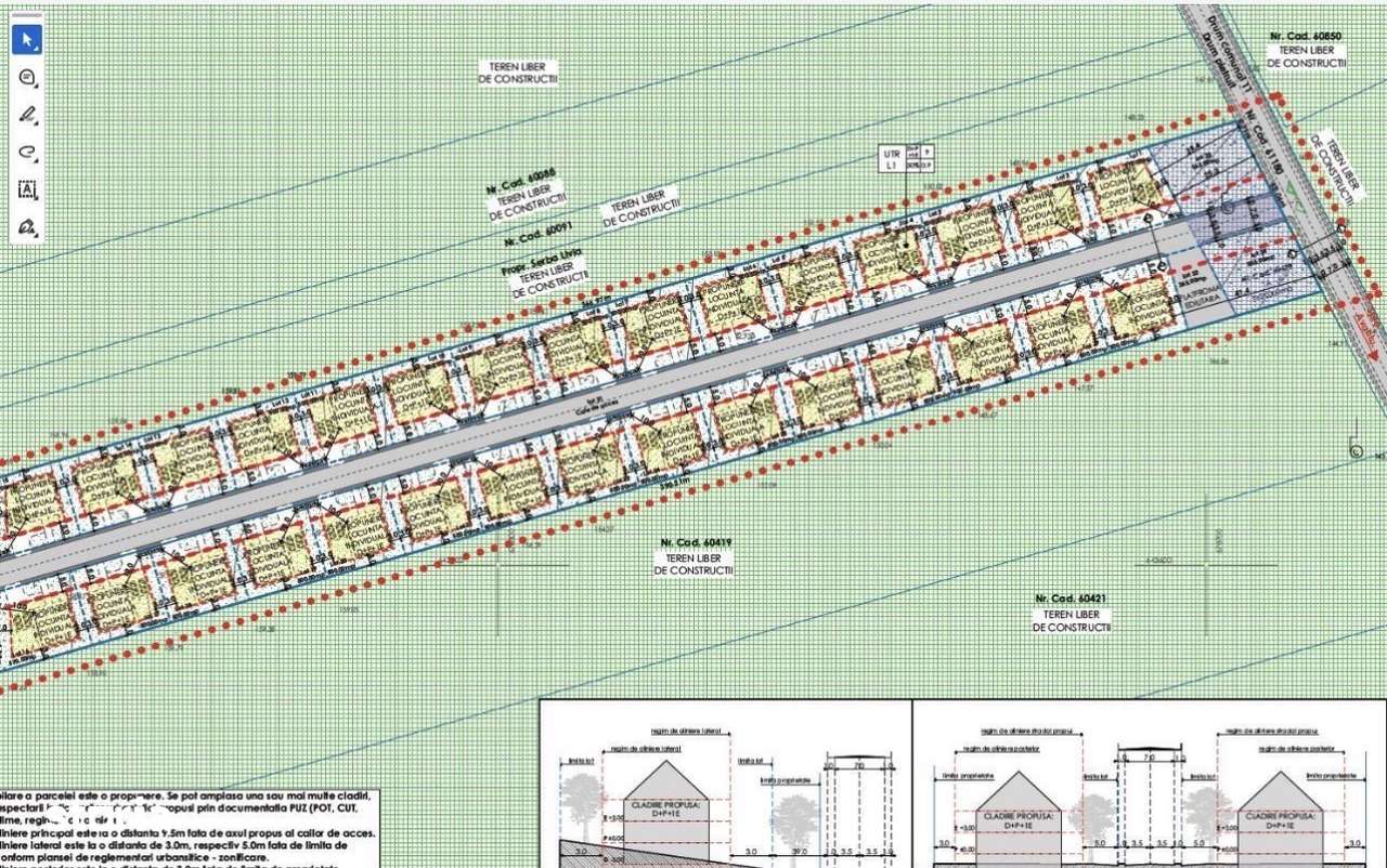 Investitie ! Teren intravilan, PUZ aprobat, D+P+1E-0