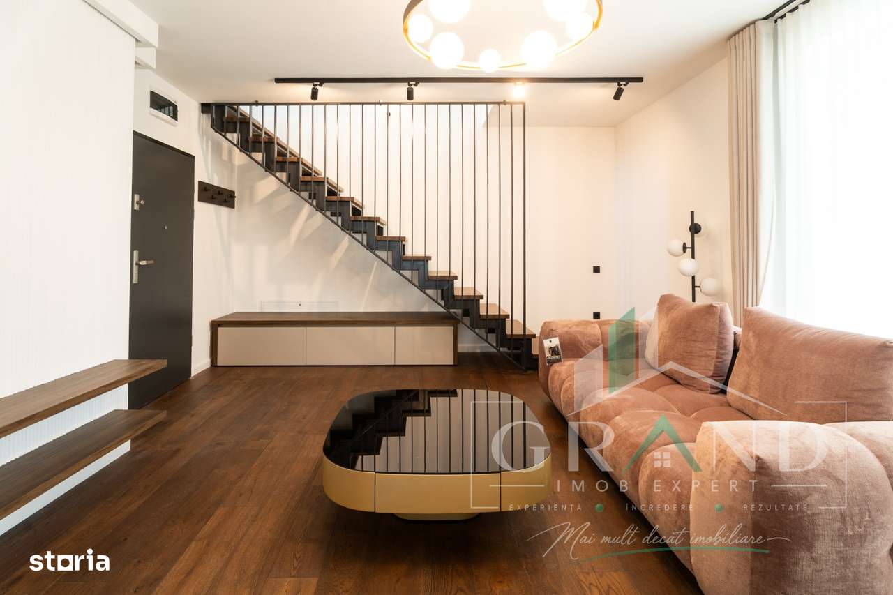 Penthouse pe doua nivele, cu 100mp terasa, in Grigorescu