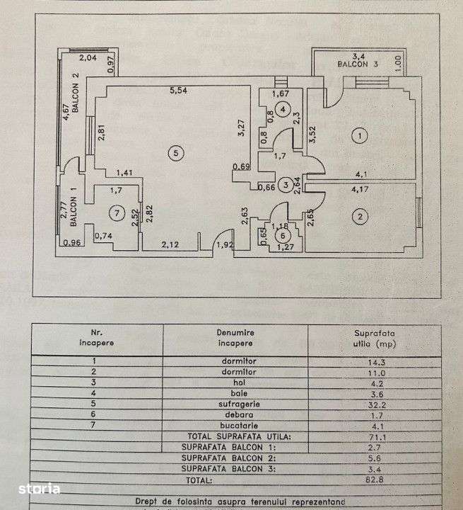 - Renovat recent! Apartament 3 camere Calarasi 4, et. intermediar. - Imagine principală: 3/16