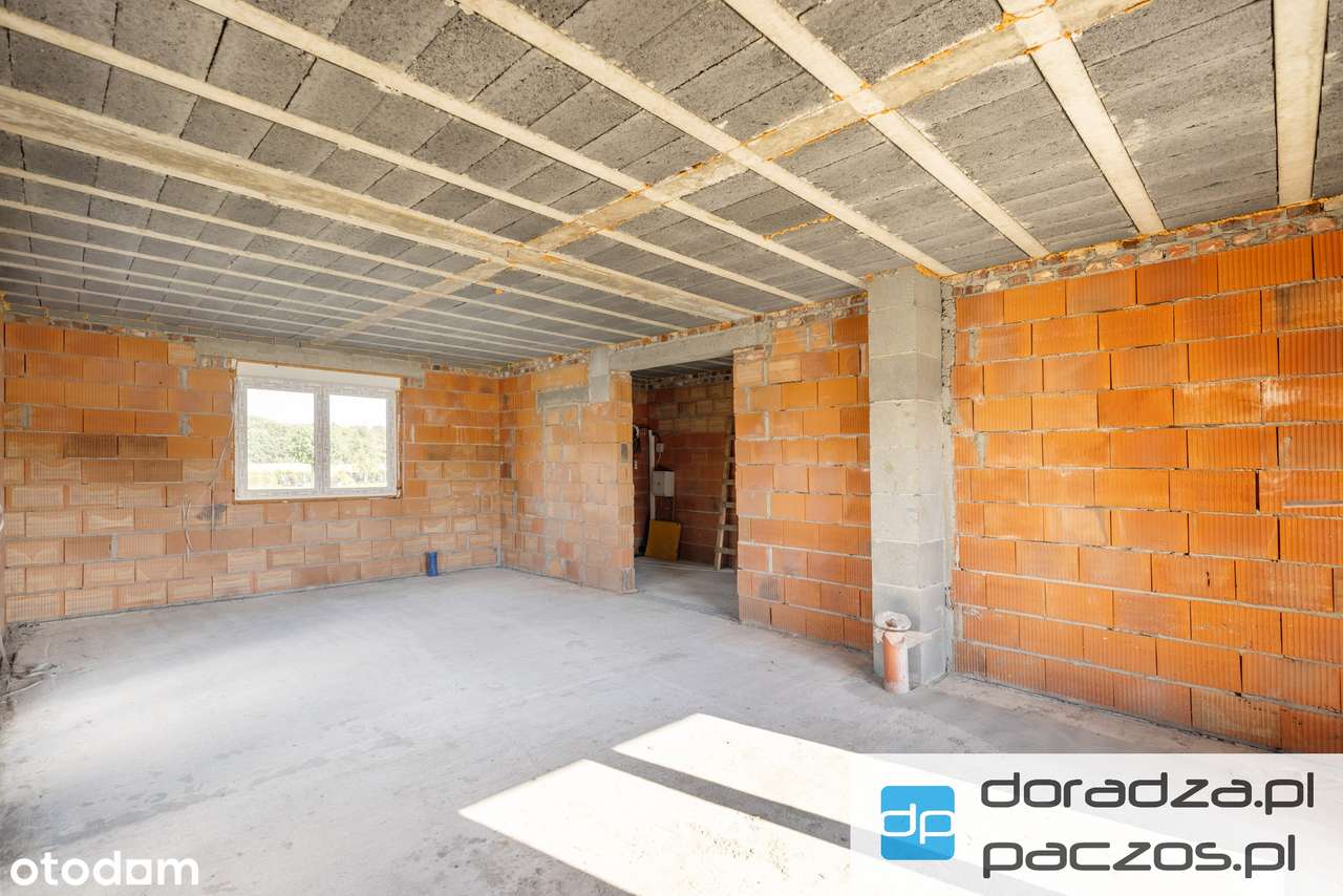 Dom w stanie surowym zamkniętym / Nadolice Wielkie/ ul. Orzechowa-16