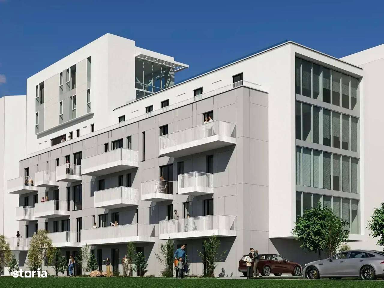 Apartament 2 Camere, 3 Balcoane, Bloc Nou, Finisaje Lux, Comision 0%-1