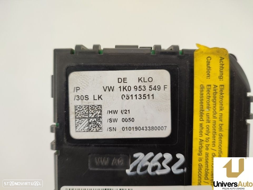 MODULO ELECTRONICO VOLKSWAGEN GOLF V 2005 -1K0953549F - 3