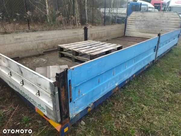 Paka platforma 6.35x2.55x0.60m man mercedes iveco renault - 1