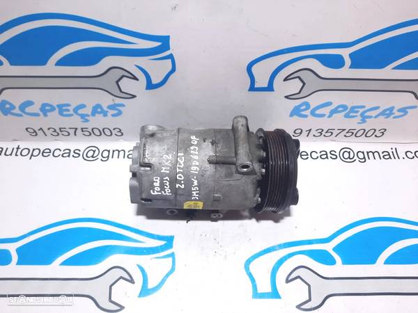 COMPRESSOR AC AR CONDICIONADO FORD KUGA II 2 MK2 2.0 TDCI 4X4 16V 136CV UKMA 3M5W19D629DF 3M5W-19D629-DF FOCUS II 2 MK2 - 3