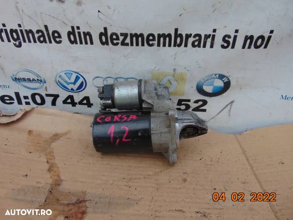 Electromotor Opel Corsa E corsa d motor 1.2 Corsa D Astra J dezmembrez Corsa E - 1