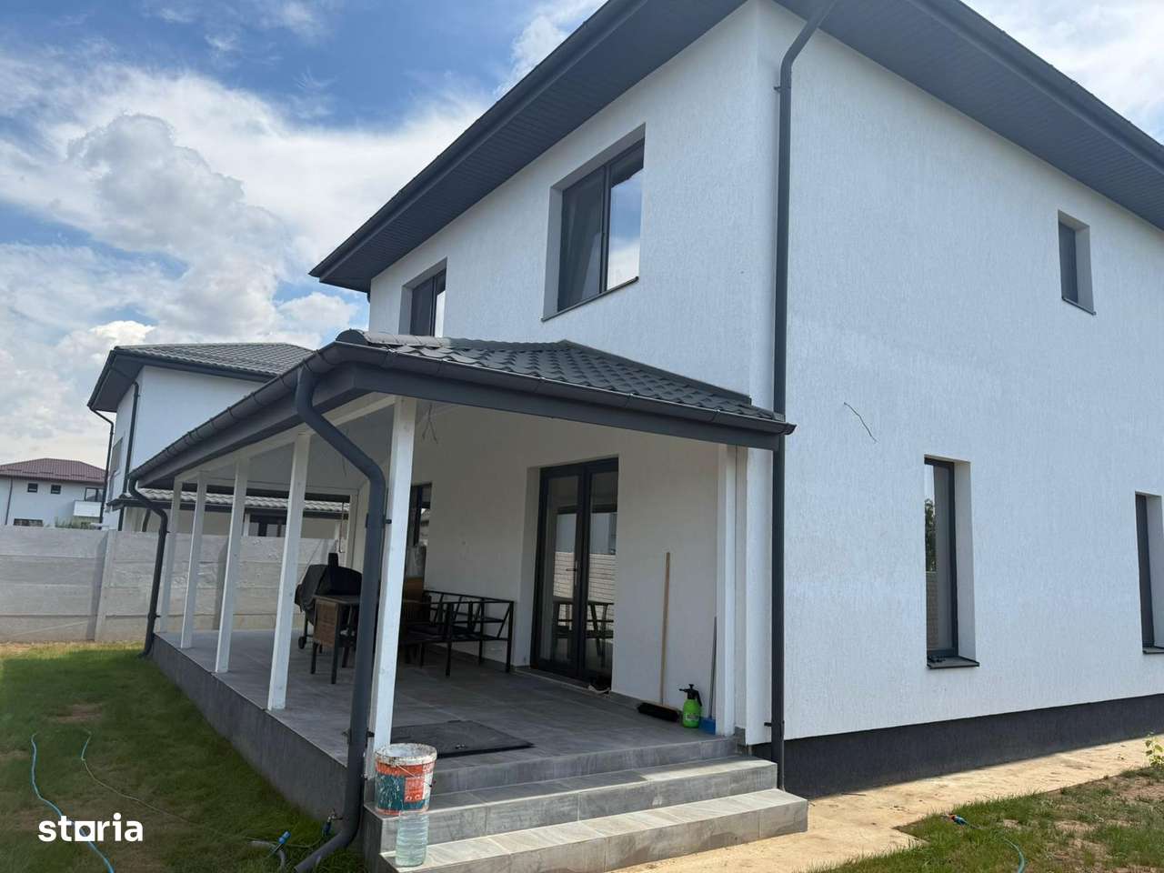 Casa individuala P+1E ~ 5 camere 3 bai + dressing ~ teren 407mp-8