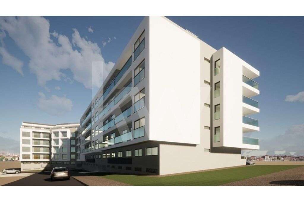 Apartamento T4 em construção, com 1 lugar de garagem e varandas. Acaba - Grande imagem: 5/6