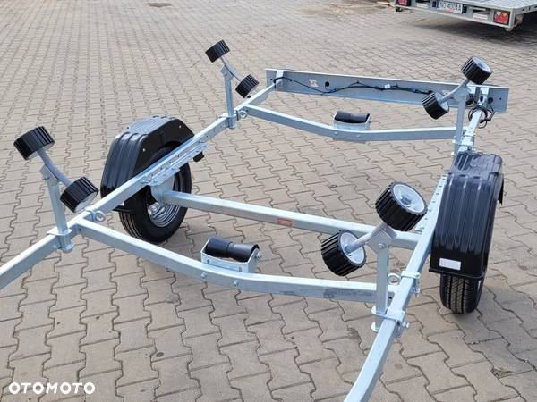 Zaslaw Dostawa przyczepa podłodziowa z rolkami DMC750 kg łódź do 5,6m - 8