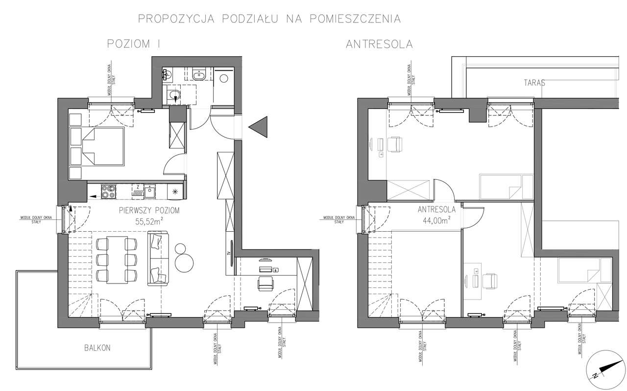 MIESZKANIE RUMIA TYSIĄCLECIA 103m2 LOFT-5