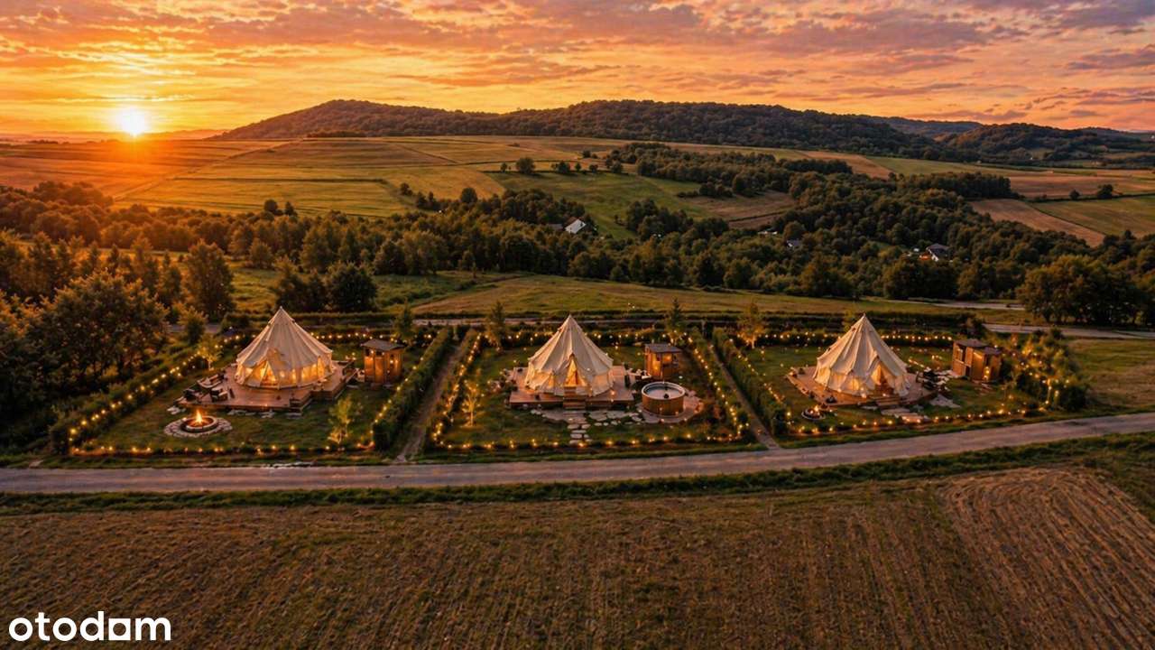 Widokowe działki pod namiot, kemping, góry oraz las! JEDYNE TAKIE!