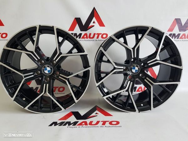 Jantes BMW M8 Preto Polido 19 - 1