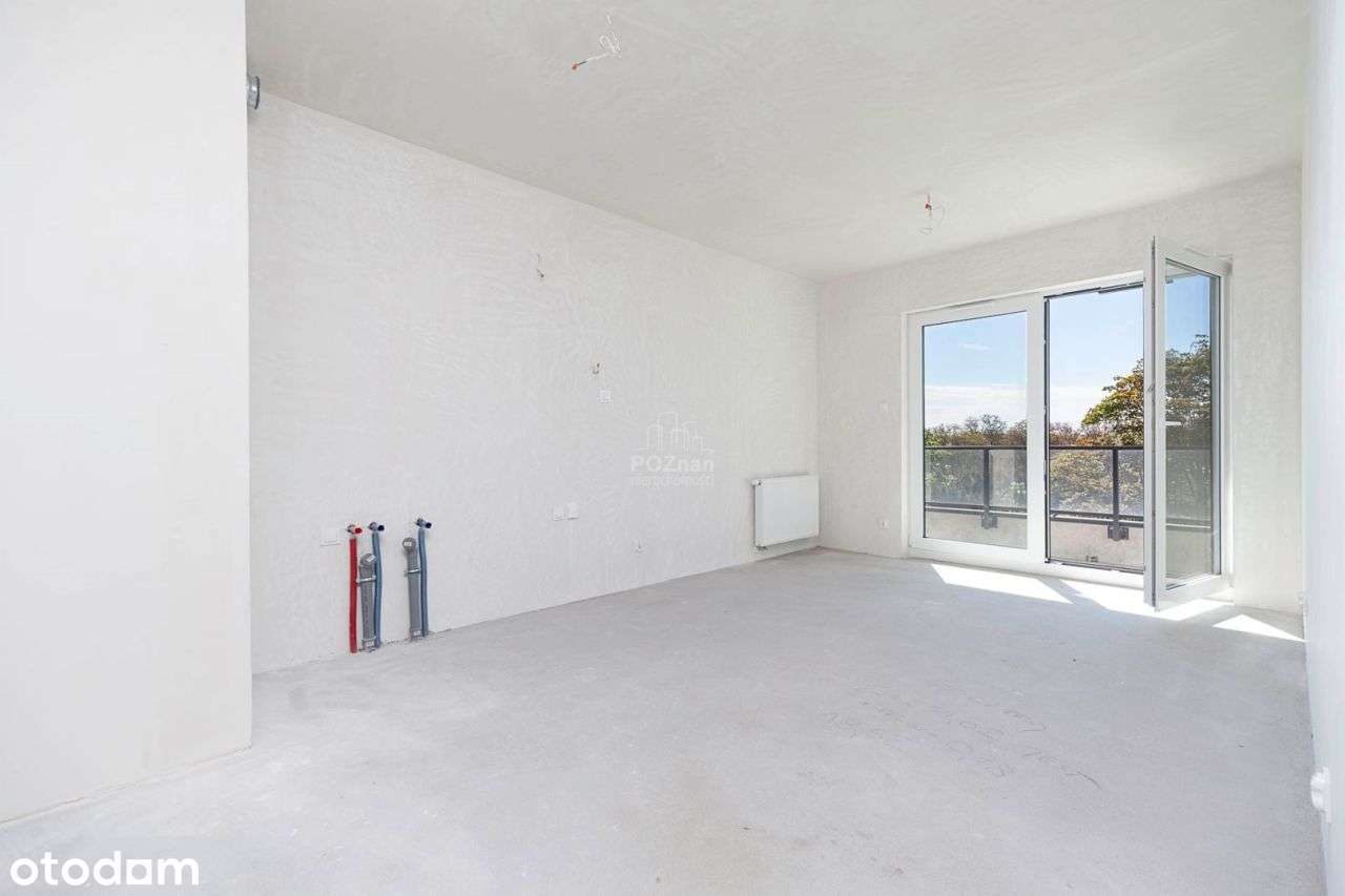 3 pok, duży balkon 13m2, Marcelińska 18 - Pełny obrazek: 4/20