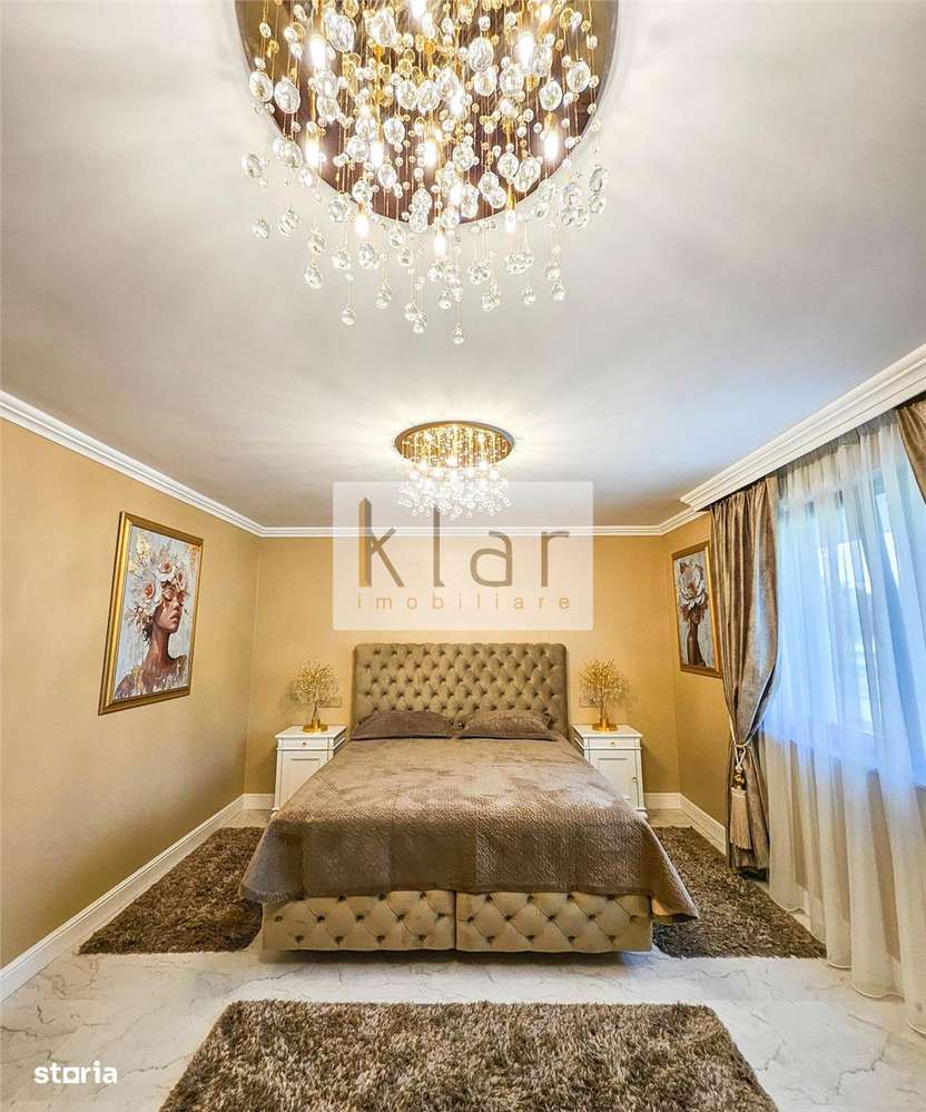 Casa superfinisata 5 camere 300mp, teren 700mp,piscina, Borhanci - Imagine principală: 4/20