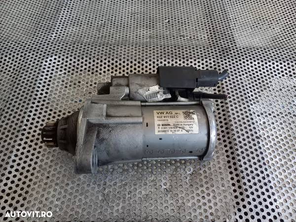 Electromotor Vw Seat Skoda Audi 1.0 TSI TFSI Cod 02Z911022C T-Roc Fabia Ibiza Audi A1 Q2 Arona Golf 7 Octavia Polo Passat B8 Golf 7 Leon Etc. - Dezmembrari Arad - 3