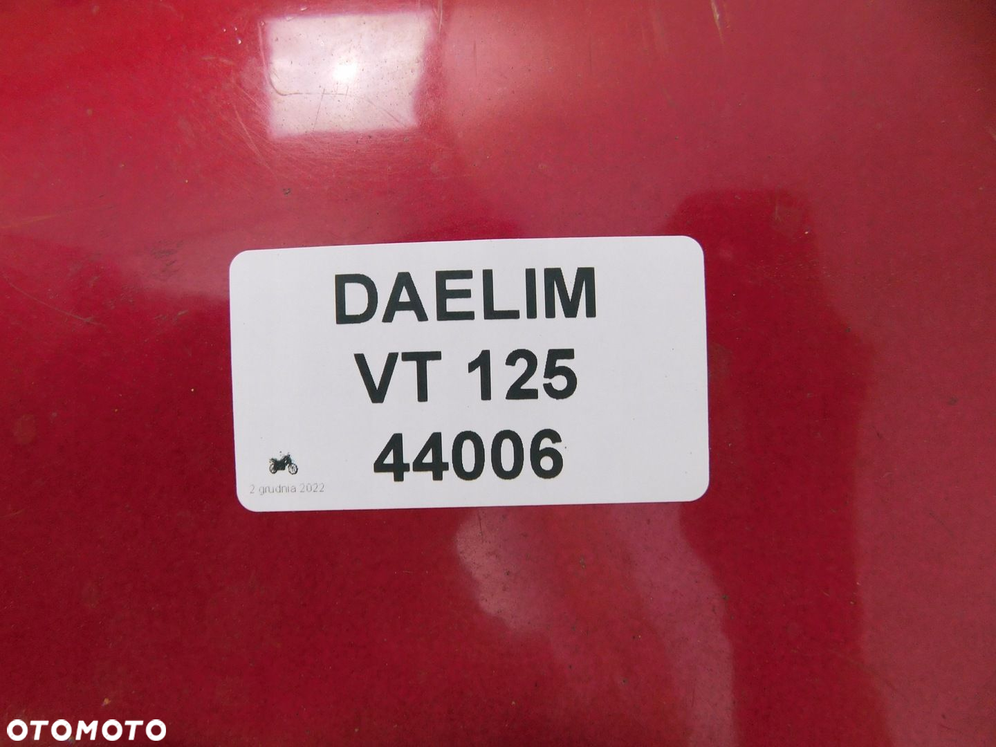 DAELIM VT 125 ZBIORNIK PALIWA BAK - 6