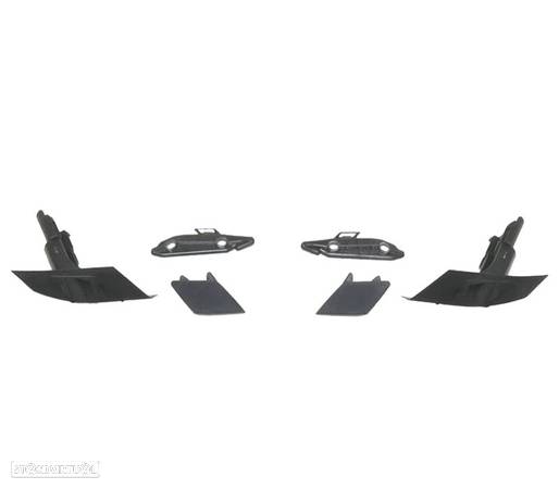 SUPORTES + TAMPAS LAVAFAROIS PARACHOQUES PARA BMW SERIE 4 F32 F33 M4 - 1