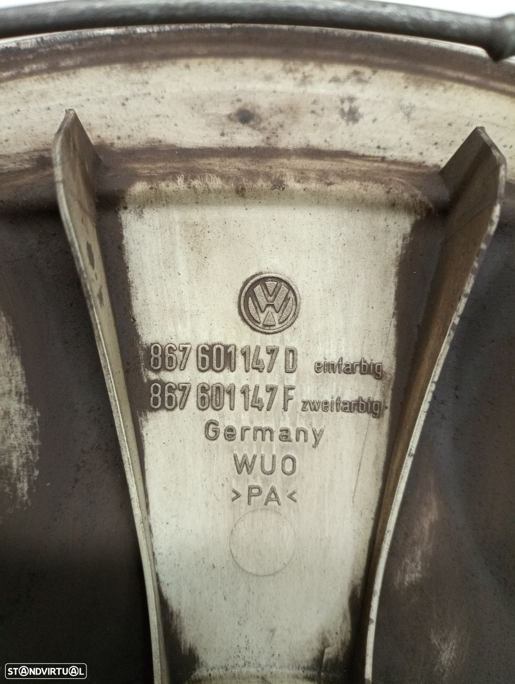 Tampão De Jante Volkswagen Polo (86C, 80) - 2