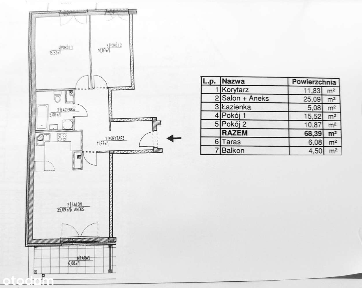 Wykończone mieszkanie + garaż podziemny+ 2 balkony - Pełny obrazek: 4/20