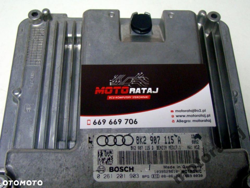 KOMPUTER AUDI 0261201903 8K2907115A MED17.1 - 1