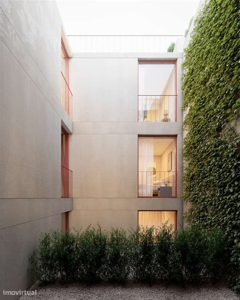 Apartamento T1 com terraço com 47.9 m2, lugar de garagem e arrumo, Fre - Grande imagem: 5/11