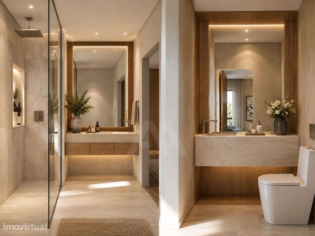 Apartamento T3 novo em Alcoitão com terraço, jacuzzi e garagem-15