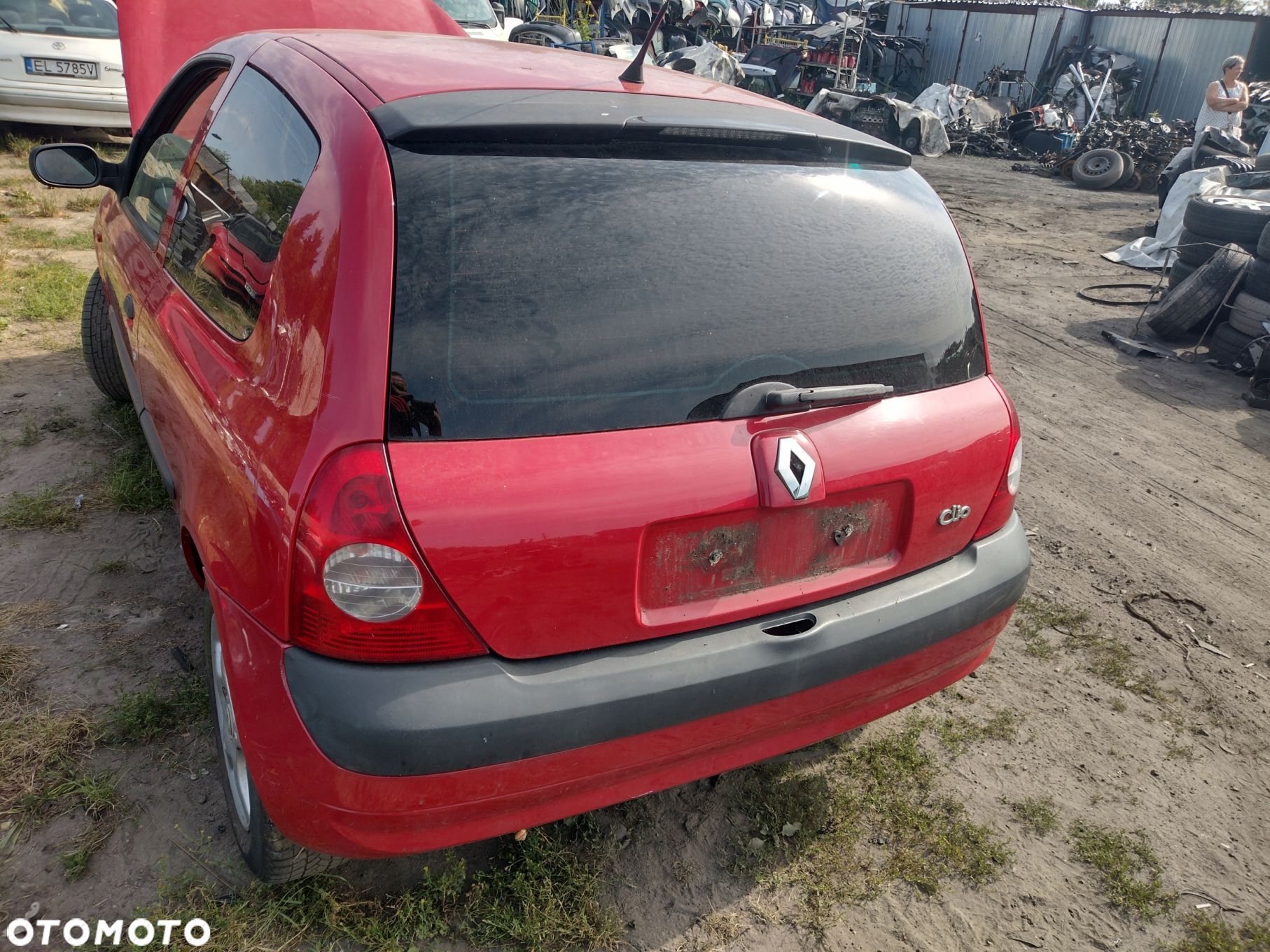 KLAPA BAGAŻNIKA TYŁ RENAULT CLIO 2 LIFT OV727 - 1