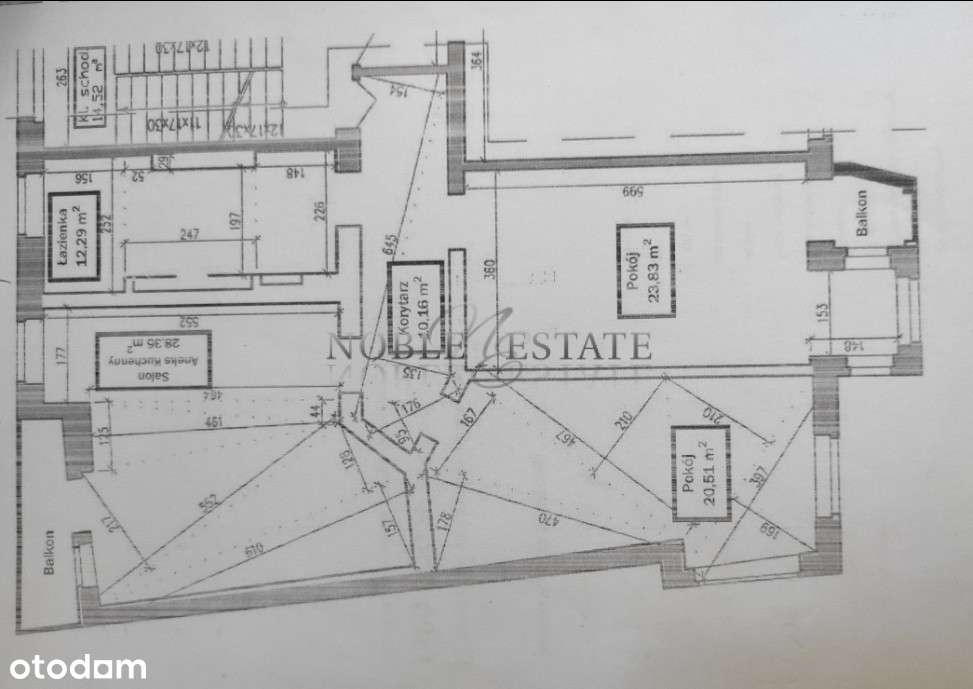 Piękne 3pok. kamienica, Jeżyce, 2 balkony Poznań-11