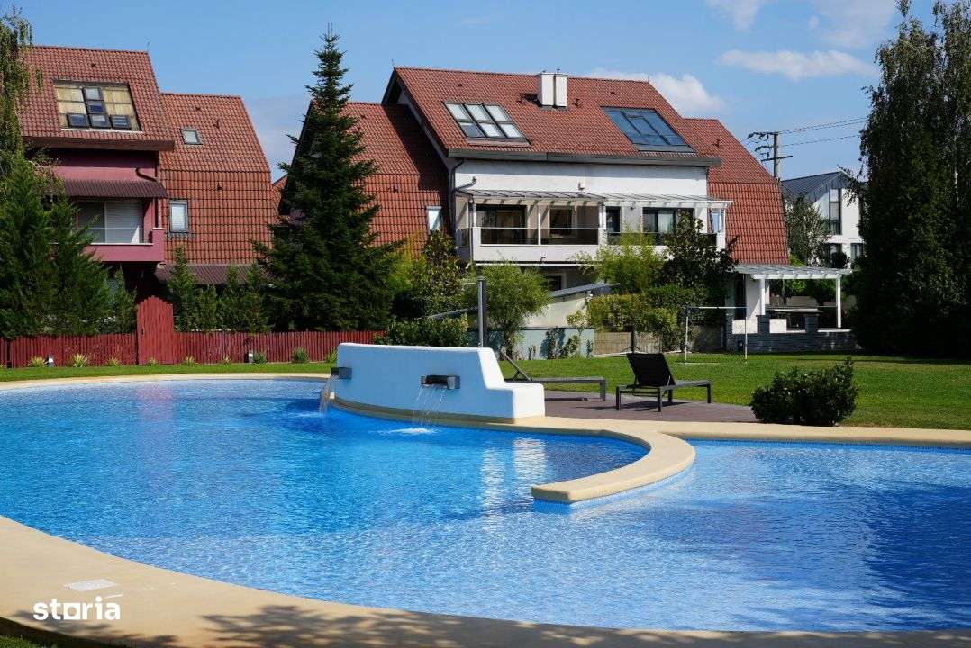 Casa 6 camere - S+P+E+M Voluntari - Pipera | piscina exterior-2