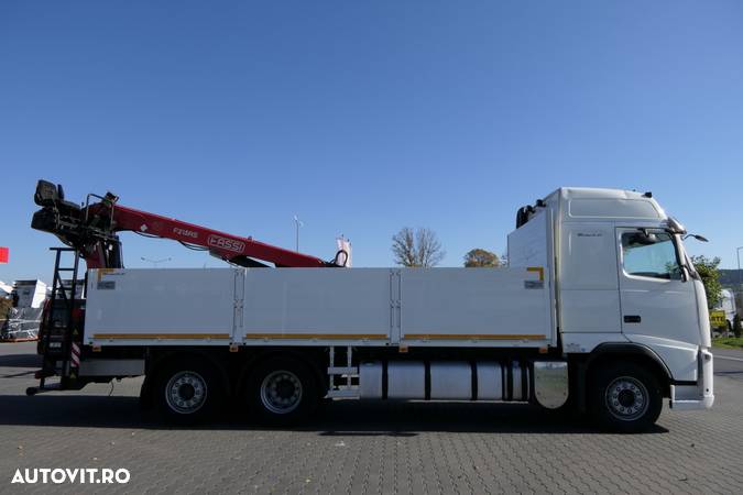 Volvo FH 420 / 6 X 2 / BOX- 6,5 M + MACARA FASSI F 215 AS / AXIE DE DIRECȚIE / EURO 5 / EEV / AN 2010 - 15