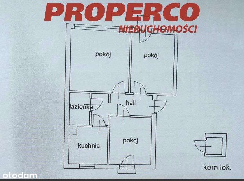 Mieszkanie 3pok. 48m2, metro Księcia Janusza-6