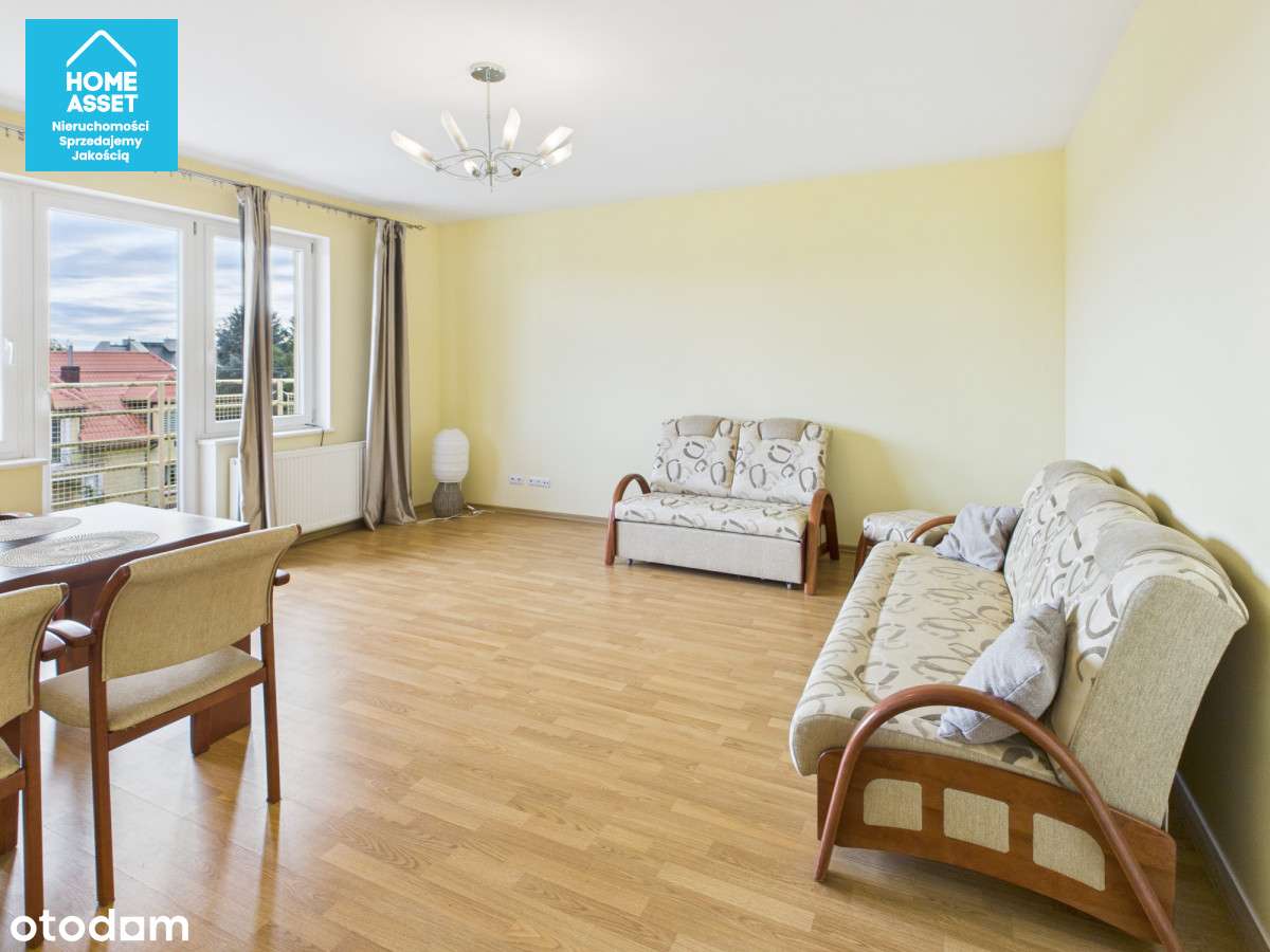 2 pokoje 50,85 m² • p. 1/2 • duży balkon • garaż! - Pełny obrazek: 3/17