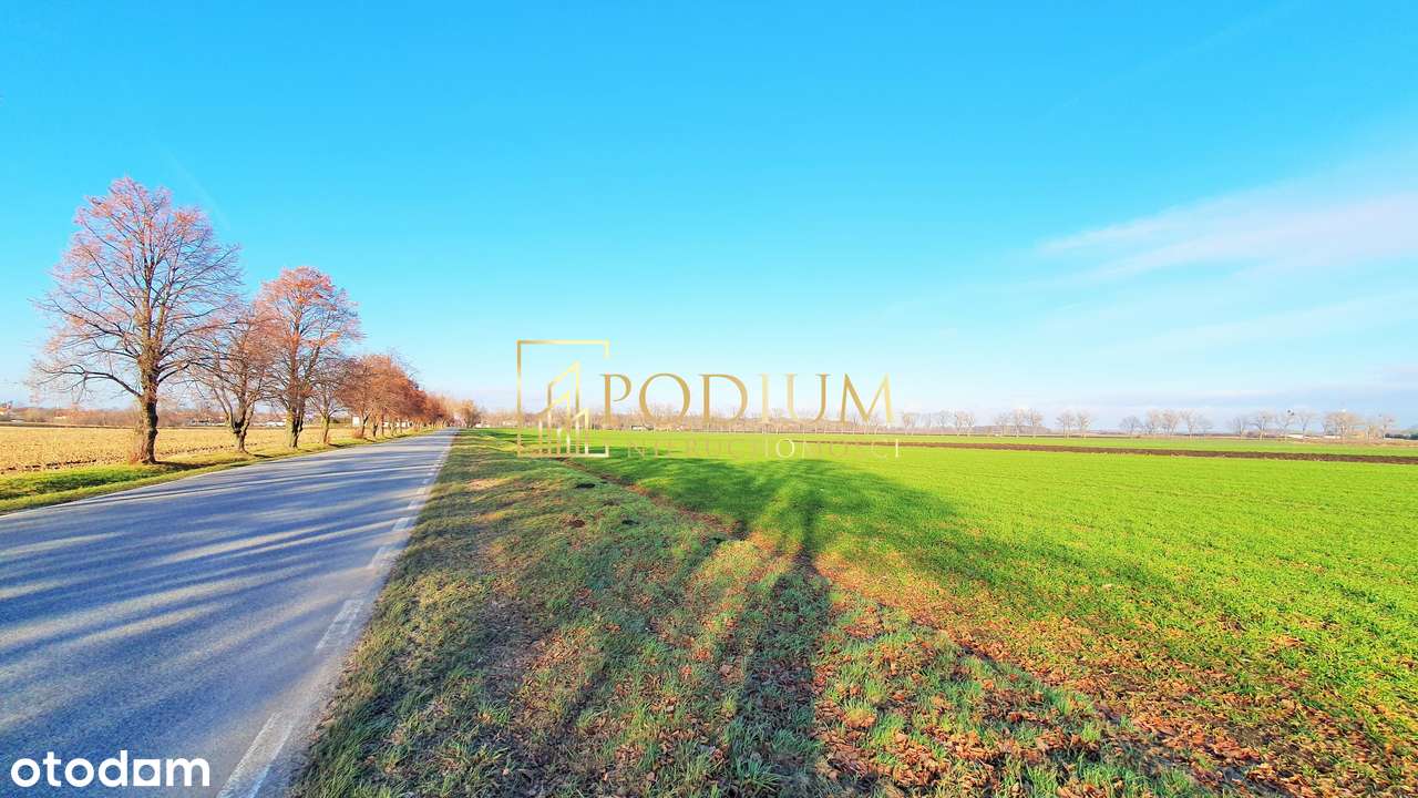 Atrakcyjna działka inwestycyjna 0,46 ha Kobierzyce-3