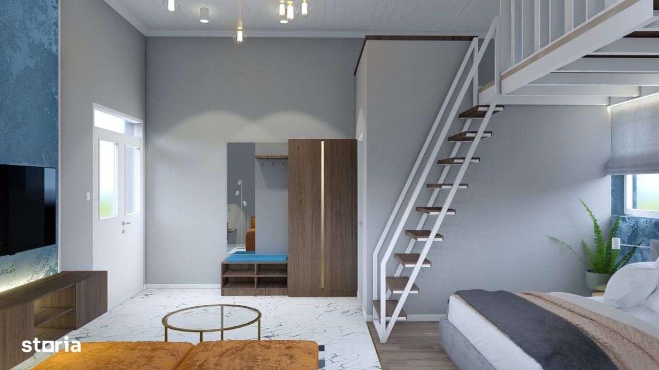 Pensiune în construcție și teren de 5755 m2 la Doman - Comision 0%-6