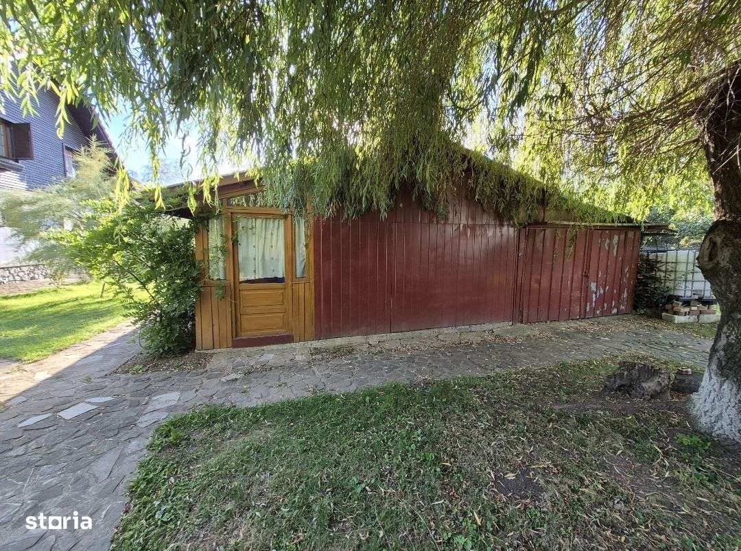 Cabana de lemn cu fundatie 86 mp+ livada pomi fructiferi+teren 847 mp - Imagine principală: 4/15