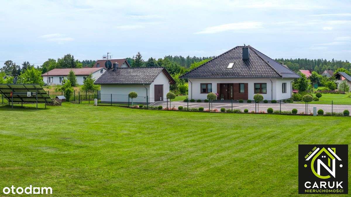 Piękny dom na dużej działce wysoki standard