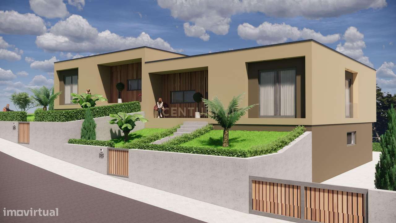 Moradia Geminada- Lote B com duas frentes em Paredes de Viadores, Marc - Grande imagem: 4/21