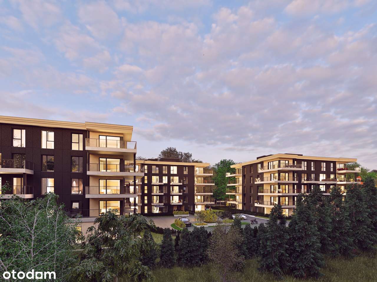 Nowe 2-pokojowe mieszkanie 54,2 m² z możliwością wydzielenia 3 pokoju. - Pełny obrazek: 5/8