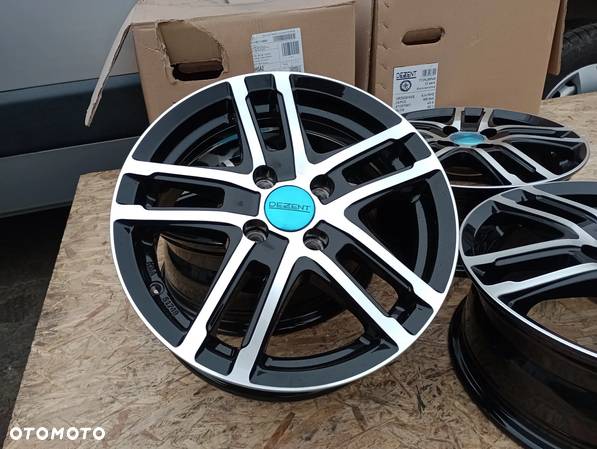 FELGI ALUMINIOWE NOWE DEZENT 4X100 R15 6J ET45 DACIA HYUNDAI KIA MINI OPEL RENAULT SUZUKI TOYOTA - 5