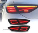 FAROLINS PARA SEAT LEON 3 5F 12-20 LED DINÂMICO PRETO - 1