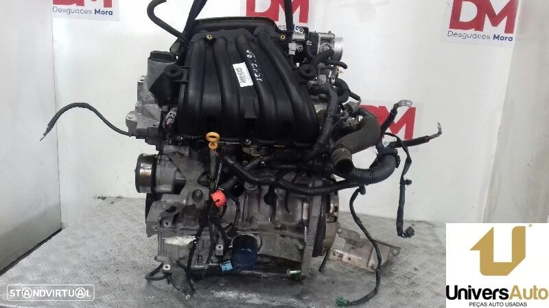 MOTOR COMPLETO NISSAN TIIDA FASTBACK 2009 -HR16 - 3