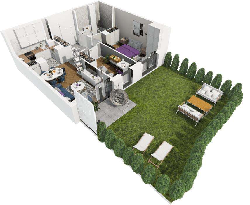 Nowe / Szafirowa / Stare Gliwice/ OGRÓDEK!-14