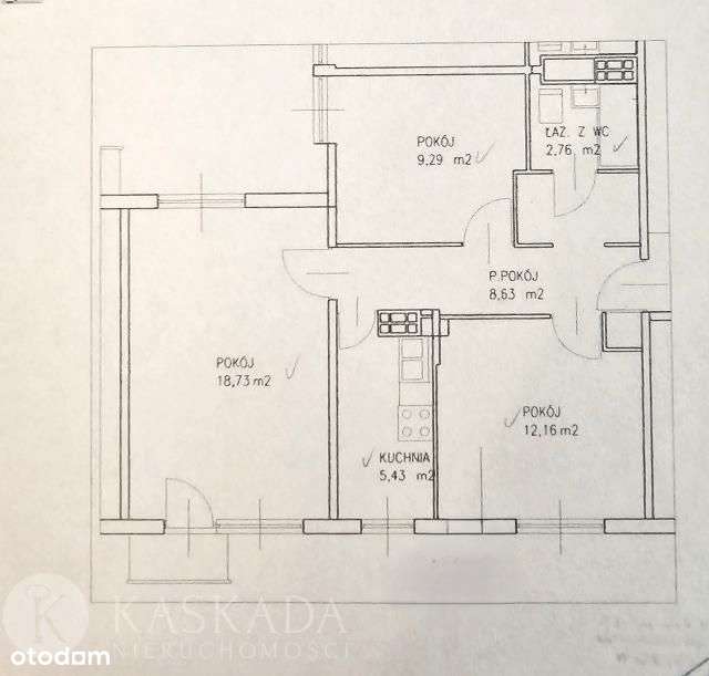 Piękne 3Pok. 57m2 Żoliborz ul.Przasnyska Polecam!-1